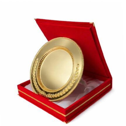 🏆 Kişiye Özel Metal Tabak ve Plaket Kutusu